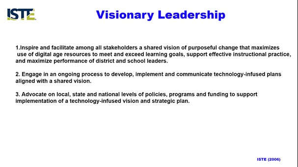 ISTE Visionary Leadership