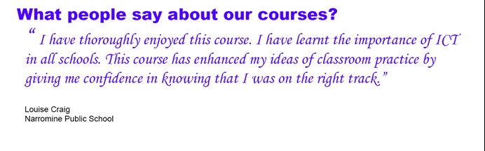 teacher testimonial on accredited online professional development for teachers