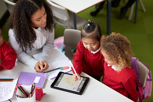 Technology in kindergarten