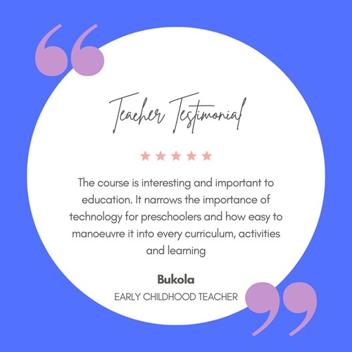 Professional Development for Early Childhood teachers