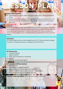 ICT tools for early childhood education