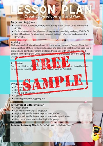 Preschool technology lesson plans