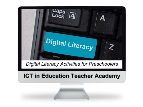 Digital literacy activities for Preschoolers